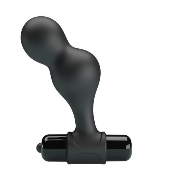MR PLAY - Enchanted Anal Plug (Battery - Black)